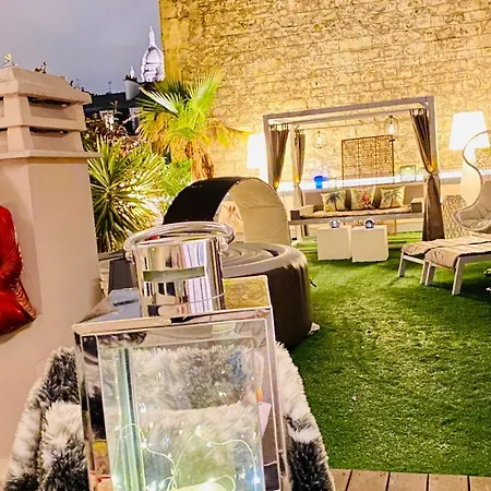 Luxury Flat With Private Rooftop - Paris 18 Esterno foto